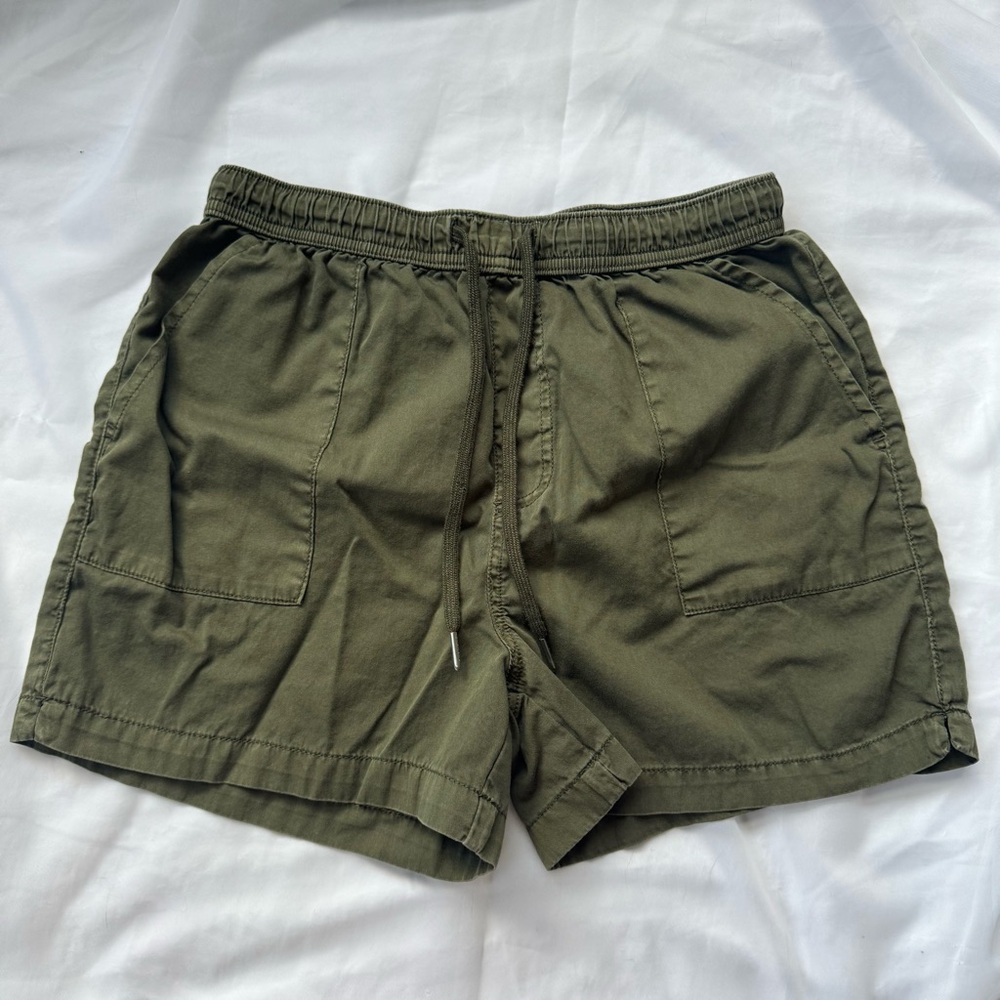 Olive Green Women’s Cargo Shorts